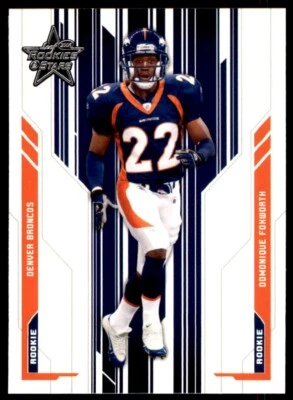 Domonique Foxworth 2005 Leaf Rookies & Stars Card# 142 RC - Image 1 of 2