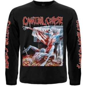 Camiseta negra manga larga Cannibal Corpse "Tomb of the Mutilated" deicide - Imagen 1 de 4