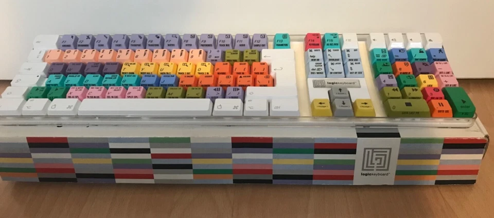 logickeyboard - Orig Apple Tastatur  (A1048)  für Logic Pro / Studio - (Rarität) - Bild 1 von 4