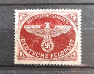 DR - Feldpost 1942 Mi-Nr. 2A, gestempelt - Bild 1 von 2
