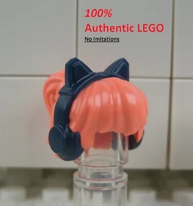 LEGO NEU Korallenhaar Kopfhörer Katzenohren (1X) 6466239 Minifigur Teil 5326 - Bild 1 von 2