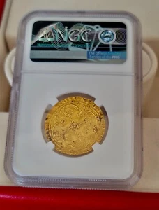 Charles V French 14th century Franc pure Gold Coin - Picture 1 of 6