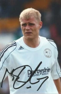 DERBY: JAMES McEVELEY SIGNED 6x4 ACTION PHOTO + COA - Bild 1 von 1