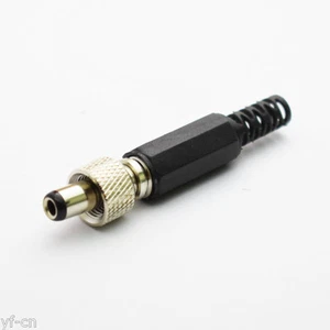 4pcs Alimentatore DC 5,5x2,5mm Maschio Connettore Fai da Te con Dado per Telecamera CCTV - Foto 1 di 3