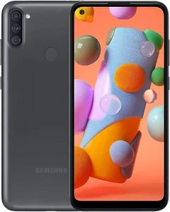 Samsung Galaxy A11 Black 32GB 6.4'' (T-Mobile) Smartphone 2GB RAM - Pristine - Picture 1 of 4