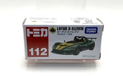 TakaraTomy Tomica No.112 Lotus 3-Eleven 1/59 Scaie Diecast Car Japan - Image 1 of 4