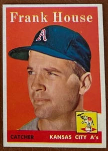 1958 Topps Baseball Frank House #318!  ¡Envío bajo para varios artículos! - Imagen 1 de 2