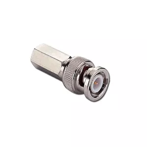 100 x Twist-On BNC Male Connectors Adapter for RG59 Coax Security Cable CCTV 1FJ - Picture 1 of 1