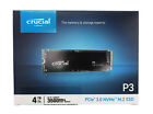 Crucial P3 SSD 4TB M.2  interne Festplatte 2280 M-Key PCIe 3.0 x4  CT4000P3SSD8