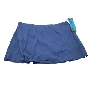 TYR Swim Skirt Built in Brief Navy Blue Plus Size 22 - Picture 1 of 8