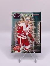 Nicklas Lidstrom 1998-99 Pacific Revolution #48 Red /299 Red Wings Sharp!