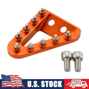 Placa escalonada del pedal del freno trasero CNC para KTM 150 250 300 350 450 SX SXF XC XCF XCW - Imagen 1 de 6
