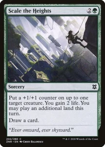 Scale the Heights (202) Zendikar Rising ZNR MTG Magic - Foto 1 di 1