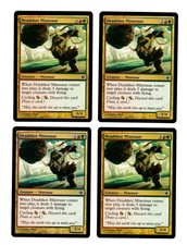 4x Deadshot Minotaur EX Alara Reborn Mtg Magic Commander EDH 4x x4