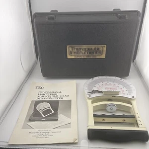 Dinamómetro de mano de colección instrumentos terapéuticos terapia manual dispositivo médico - Imagen 1 de 3