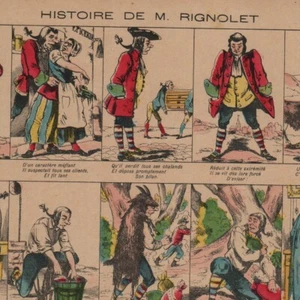 Geschichte von M. Rignolet - - Bilder von Epinal Pellerin - Pressestich - Bild 1 von 2