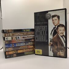 Western DVD Bundle 9xDVDs : GUNFIGHT AT THE O.K.CORRAL, THE MAN FROM THE ALAMO