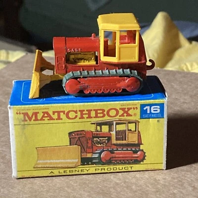 Matchbox By Lesney Made In England No.16 Case Tractor With Cab And Original Box - Image 1 of 4