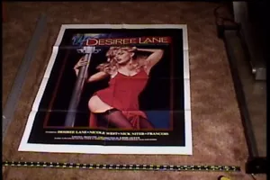 PÓSTER ORIGINAL DE PELÍCULA UP DESIREE LANE SEXPLOITATION - Imagen 1 de 1