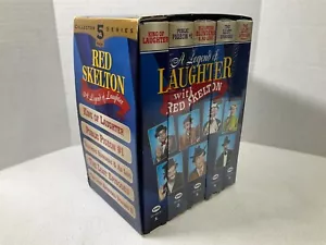 Box Set Of 5 Red Skelton - A Legend of Laughter VHS Tapes 4 Tapes Still Sealed - Picture 1 of 4