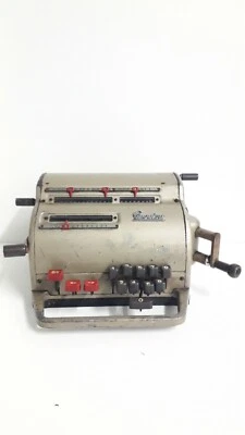 Machine à calculer Vintage "Précisa" Modèle: 117 à restauré non TESTÉ  - Photo 1/4