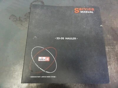 Terex GM 33-05 Hauler Service Manual - Image 1 of 4