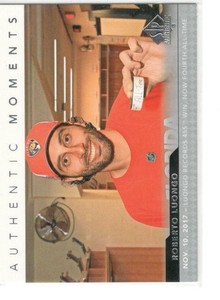 2017-18 UPPER DECK UD SP AUTHENTIC AUTHENTIC MOMENTS # 110 ROBERTO LUONGO
