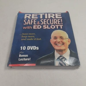 Retire Safe & Secure Ed Slott (10 DVDs + Bonus Lecture Financial) SEE PHOTOS - Picture 1 of 15