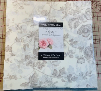 Moda FABRICS Civil War Repro 1800s VINTAGE LINENS 3 SISTERS Layer Cake 10" SQS - Image 1 of 4