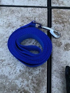 Nylon Hundeleine - Blau - Bild 1 von 2