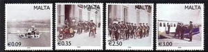 MALTA MNH 2009 SG1615-1618 DE COLECCIÓN JUEGO DE TRANSPORTE POSTAL DE 4 - Imagen 1 de 1