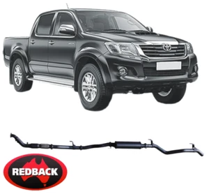 EXTREME DUTY EXHAUST SYSTEM WITH CAT FOR TOYOTA HILUX KUN26R 1KD-FTV 3.0L I4 - Picture 1 of 1
