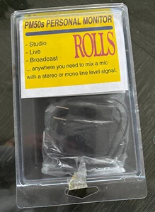 Rolls PM50s Personal Monitor Mic Microphone Amp Amplifier PM 50s - Picture 1 of 4