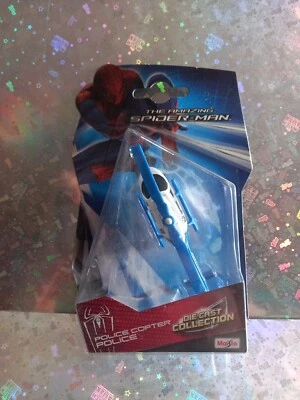 Maisto Spider Man 2012 Marvel Modellino Car Auto Cast Collection POLICE COPTER - Immagine 1 di 2