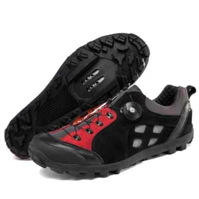 Zapatos de ciclismo transpirables para hombre Usables MTB Grava Bicicleta de carretera Tenis cómodos Foto 1 de 4