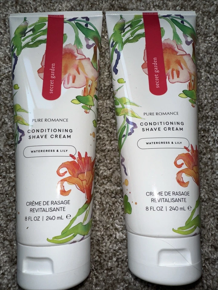 Crema de Afeitar Acondicionadora Pure Romance Coochy Secret Garden Plus Regalo Gratis Foto 1 de 1