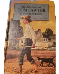 The Adventures Of Tom Sawyer, Samuel Clemens, 1963, Vintage, Grossett & Dunlap - Picture 1 of 7