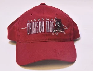 UNIQUE NCAA STARTER ALABAMA CRIMSON TIDE MASCOT HOOK & LOOP STRAP BASEBALL CAP - Picture 1 of 5