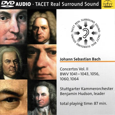 DVD AUDIO Real Surround Sound: J. S. Bach CONCERTOS VOL. II | sehr gut (C8312) - Bild 1 von 4