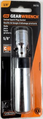 GearWrench 3927D - 5/8" Magnetic Swivel Spark Plug Socket 3/8 inch Drive - Image 1 of 4