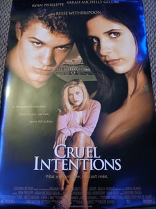 Vintage Cruel Intentions 2 Sided Original Movie Poster, Final Rolled, 27"x40" - Picture 1 of 6