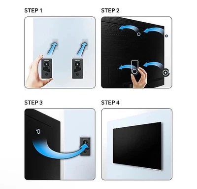 Samsung VESA Mini TV Wall Mount WMN750M for 33”- 65”  Curved & FPTV Compatible. - Image 1 of 4