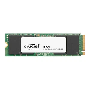 Crucial E100 480GB M.2 NVMe PCIe Gen4 Internal SSD – Up to 4700MB/s PC/Laptop Co - Picture 1 of 11