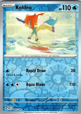 Keldeo Uncommon SV05: Temporal Forces 044/162 NM - Image 1 of 2