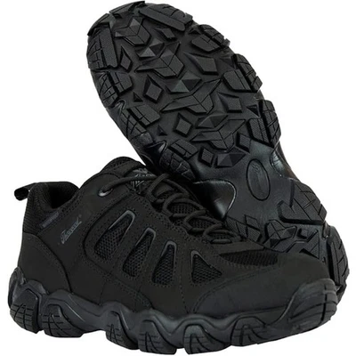 Thorogood 男式 11.5 米黑色 Crosstrex 低帮工作鞋防水鞋头 LB4-8 — 第 1/4 张图片