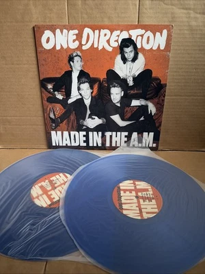 One Direction Made in the A.M. Blue Translucent Vinyl LP Urban Outfitters - image 1 of 4