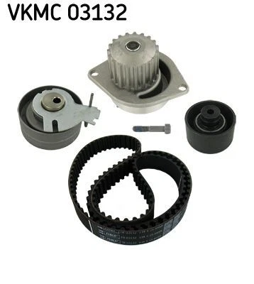 Water Pump & Timing Belt Kit Fits Citroën Berlingo C3 Peugeot 206 SKF VKMC 03132 - image 1 of 4