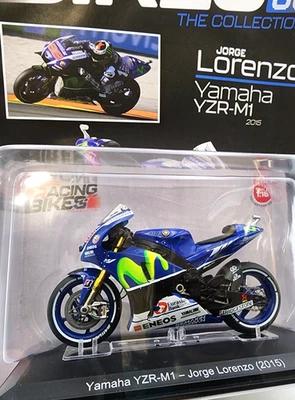 Jorge Lorenzo YAMAHA YZR-M1 2015  #06  1:18 Scale Racing Bikes Collection - Image 1 of 4