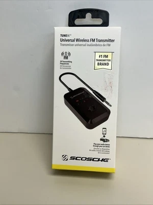 Scosche Universal Wireless FM Transmitter - FMT7-SP1 - 20 Frequencies - Image 1 of 4