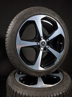 4 Winterreifen 225 45 - 245 40 R18 Mercedes C KLASSE W205 18" Alufelgen - Bild 1 von 4